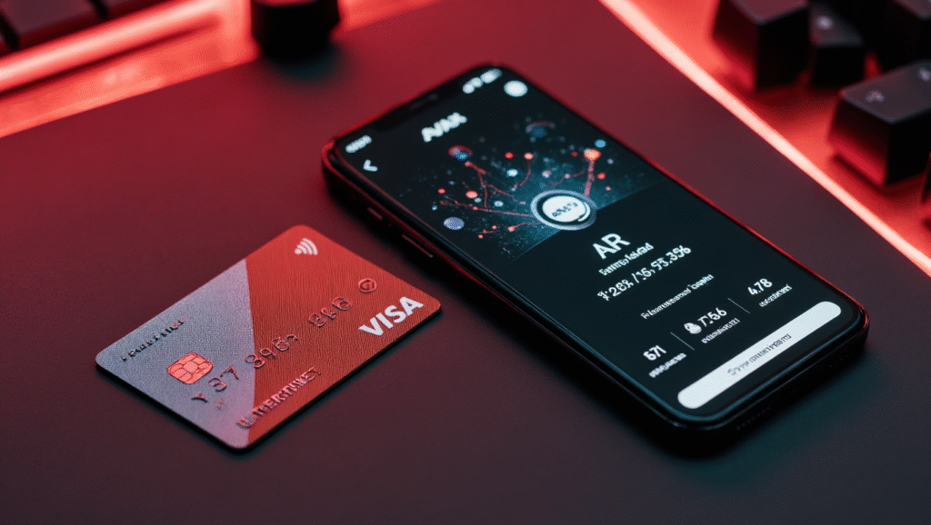 Avalanche Card Wallet Section