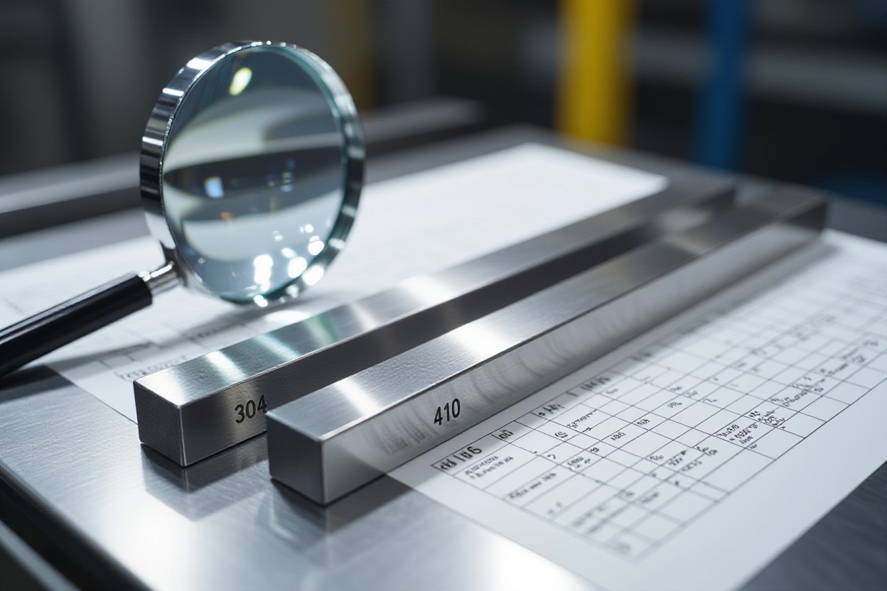 stainless steel 410 vs 316