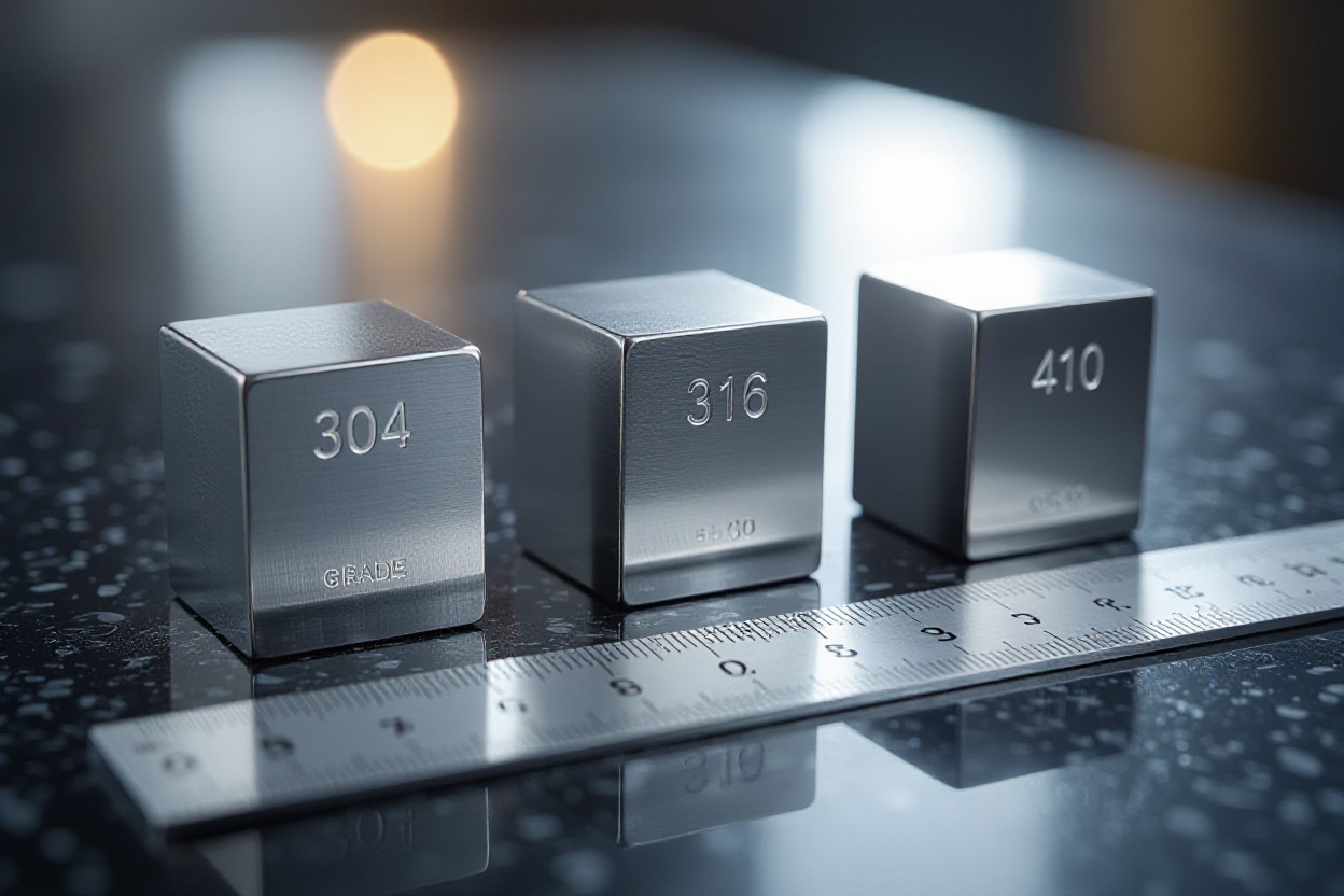 304 vs 316 vs 410 Stainless Steel