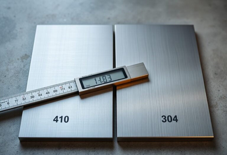 410 vs 304 Stainless Steel