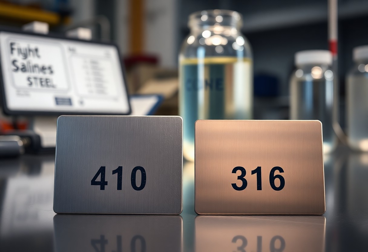 410 vs 316 Stainless Steel