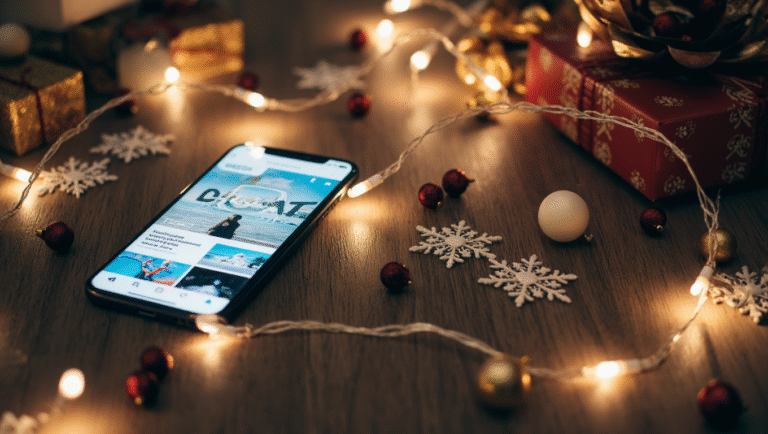holiday-themed ads
