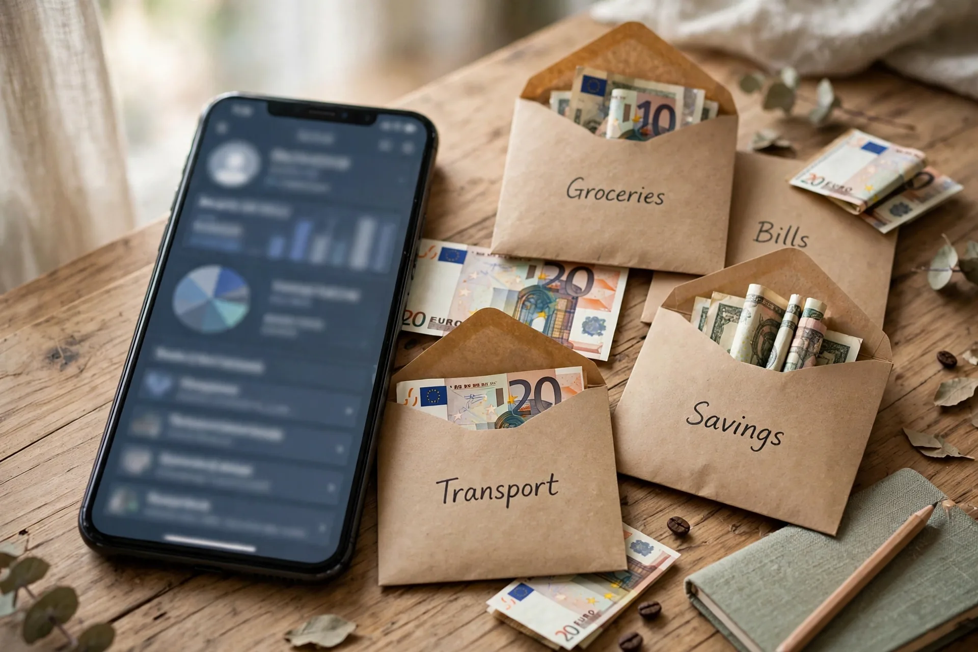Digital cash envelope alternatives