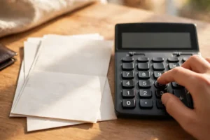 Debt avalanche method: targeting the highest interest rate debt first with a calculator