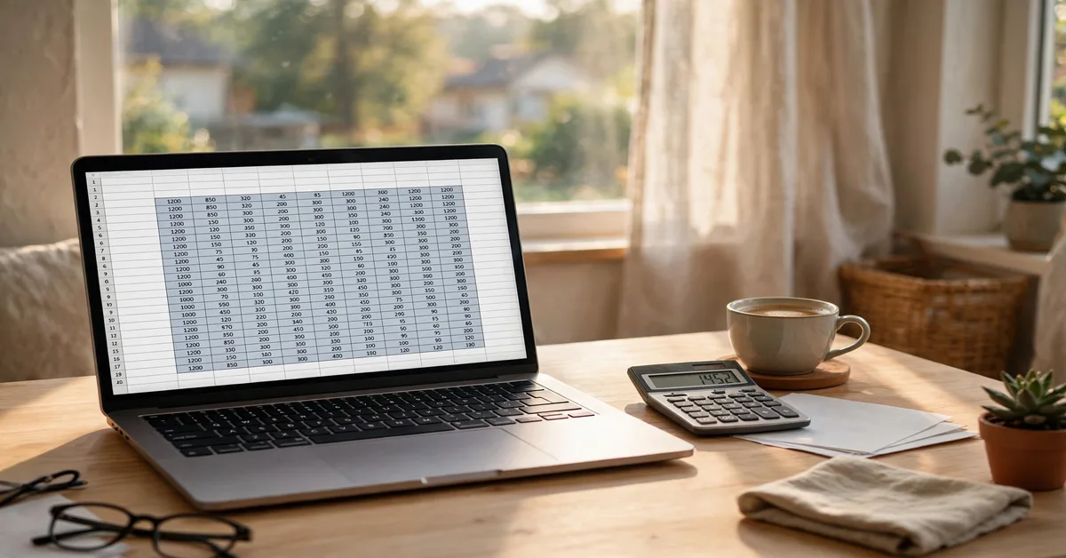 How to Create a Monthly Budget Spreadsheet (Free Template Guide)