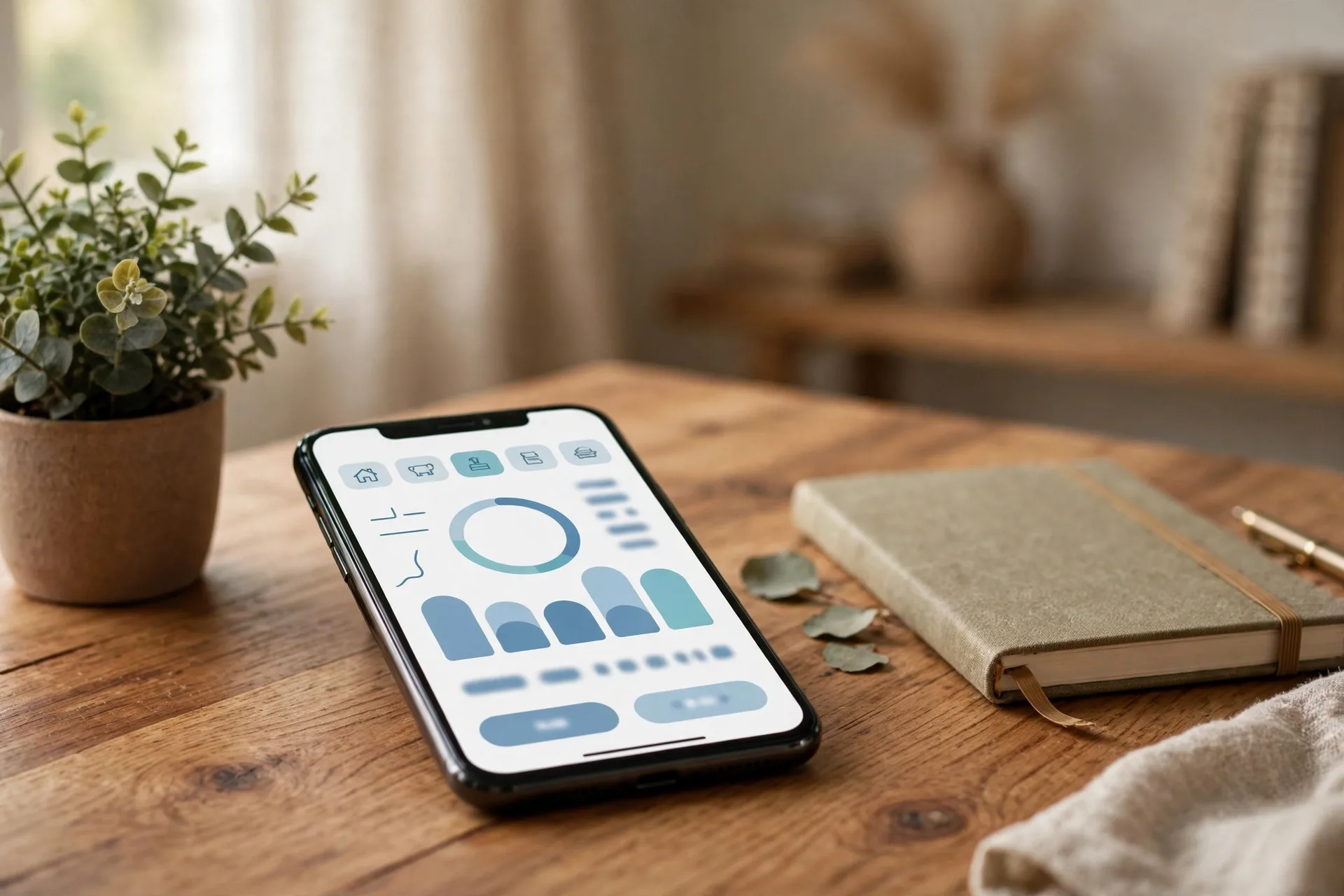 Automated savings transfer on a phone showing wealth building habits in action