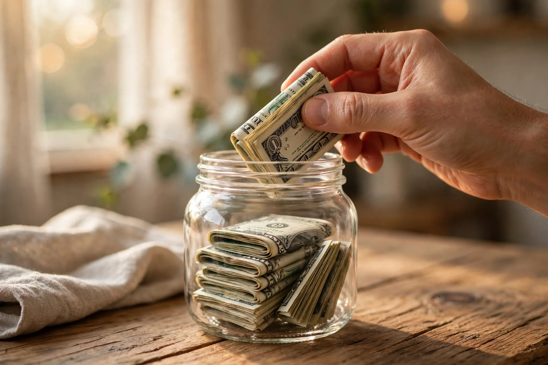 What is an emergency fund: cash reserve set aside for unexpected expenses