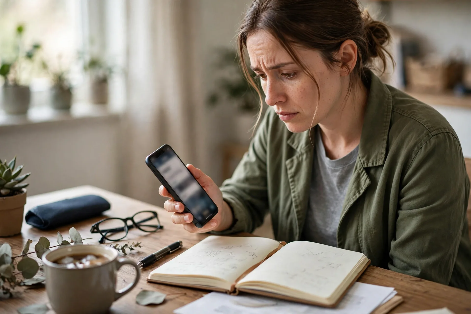 Person reading staking terms on a smartphone for what is staking risks